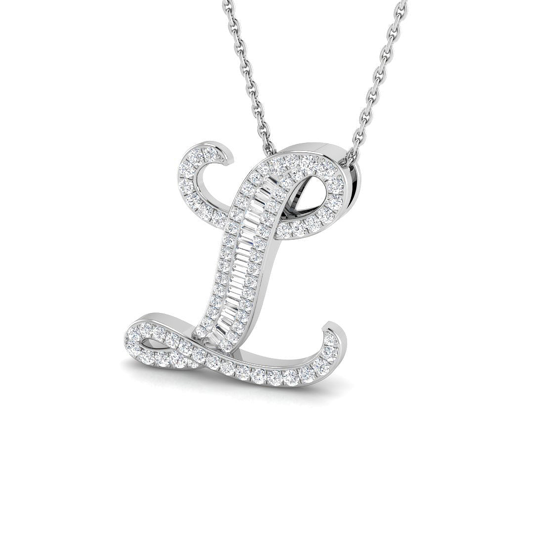 SP5543-L — Pendant - 9k White Gold