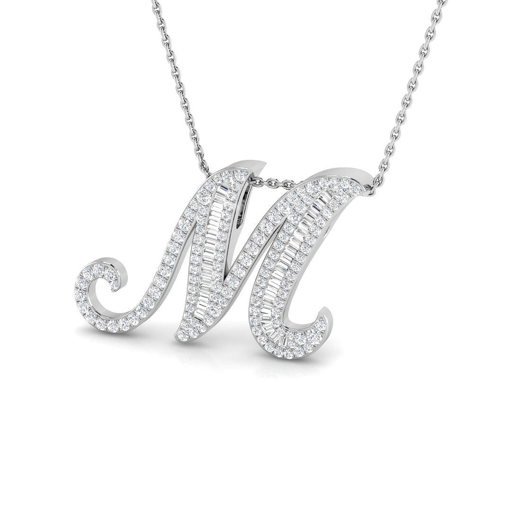 SP5543-M — Pendant - 9k White Gold