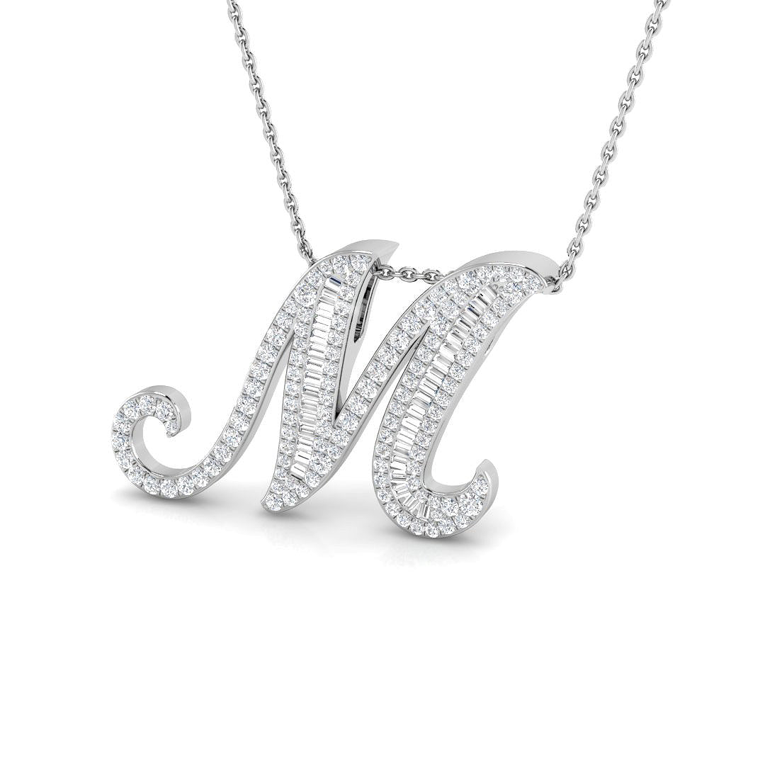 SP5543-M — Pendant - 9k White Gold