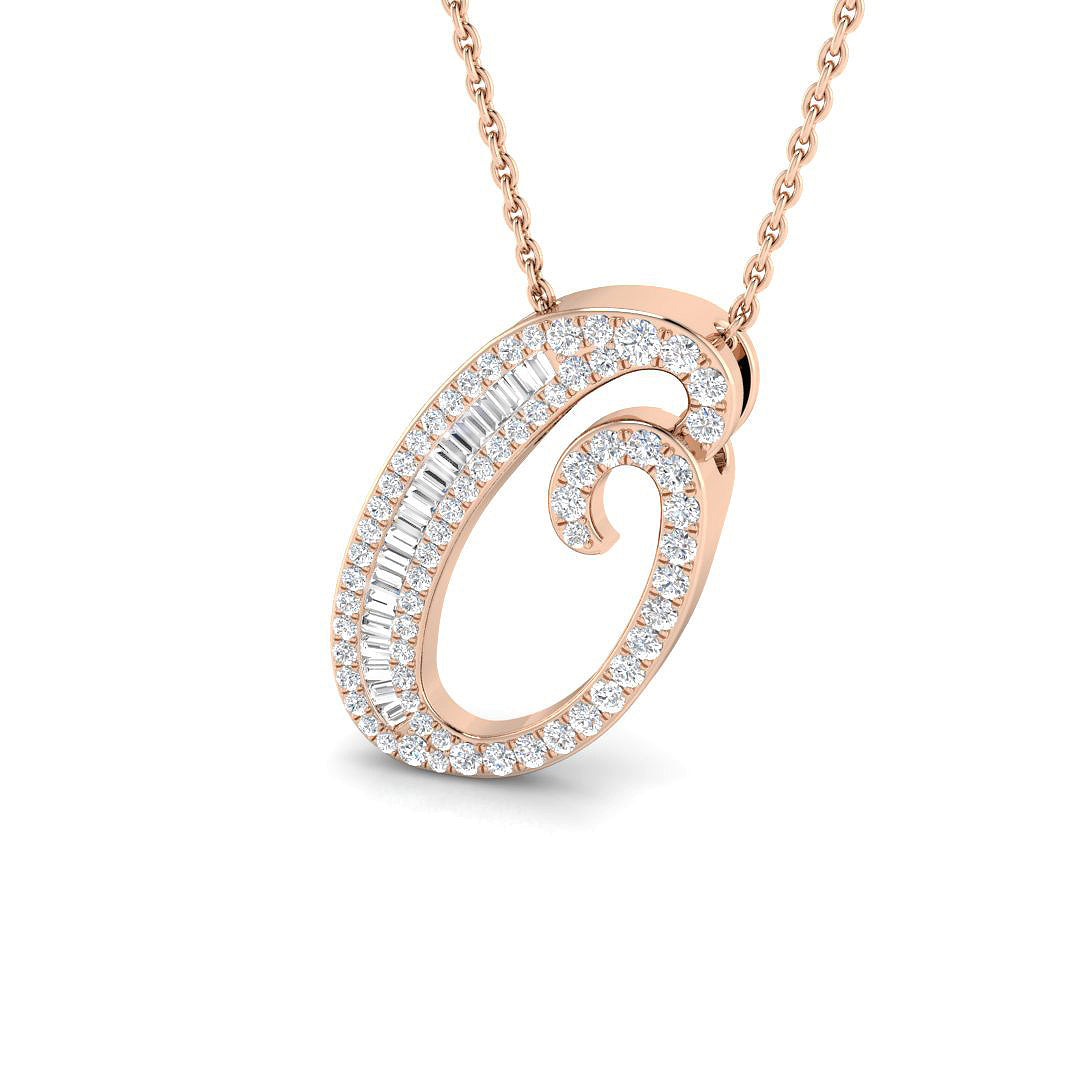 SP5543-O — Pendant - 9k Rose Gold