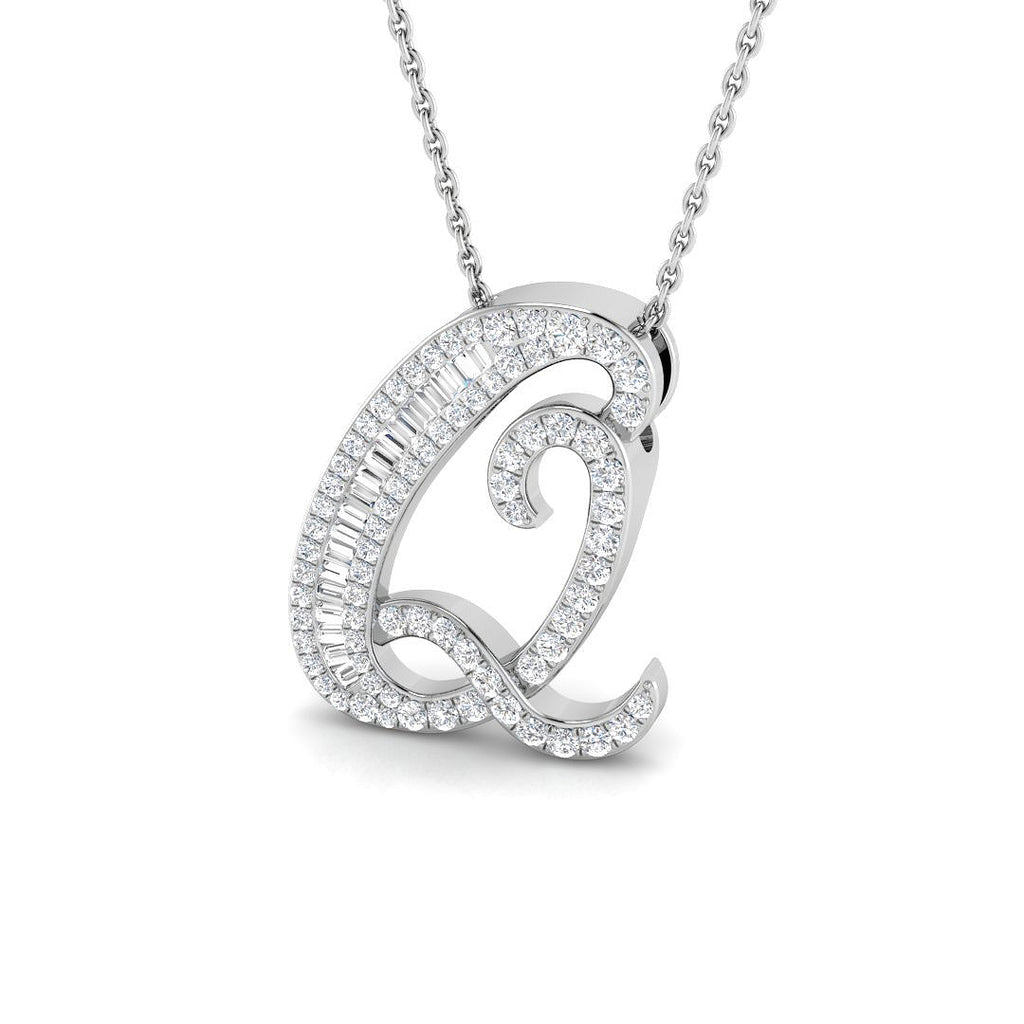 SP5543-Q — Pendant - 9k White Gold