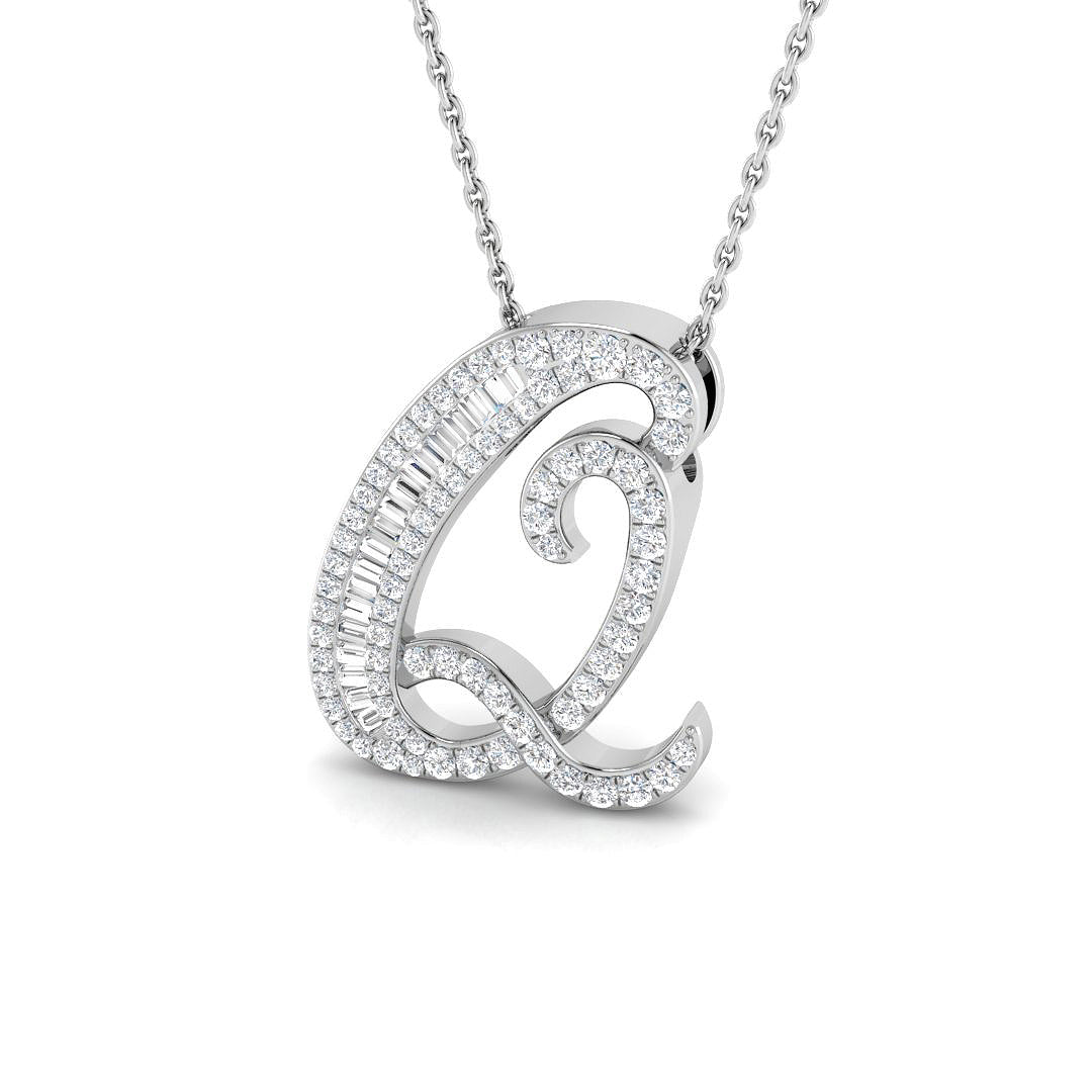 SP5543-Q — Pendant - 9k White Gold