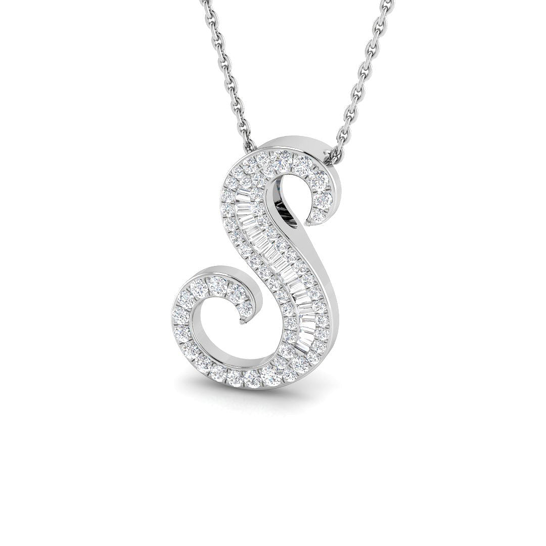 SP5543-S — Pendant - 9k White Gold