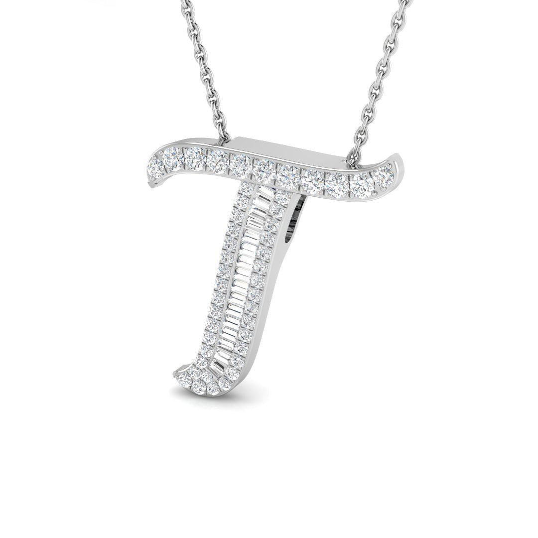 SP5543-T — Pendant - 9k White Gold