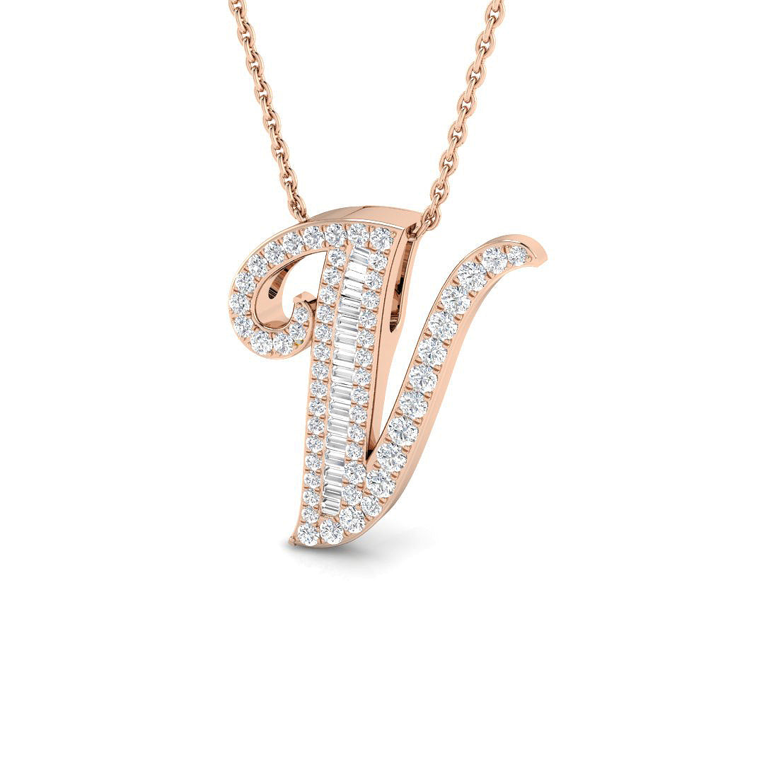 SP5543-V — Pendant - 9k Rose Gold