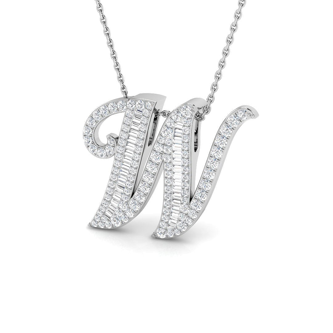 SP5543-W — Pendant - 9k White Gold