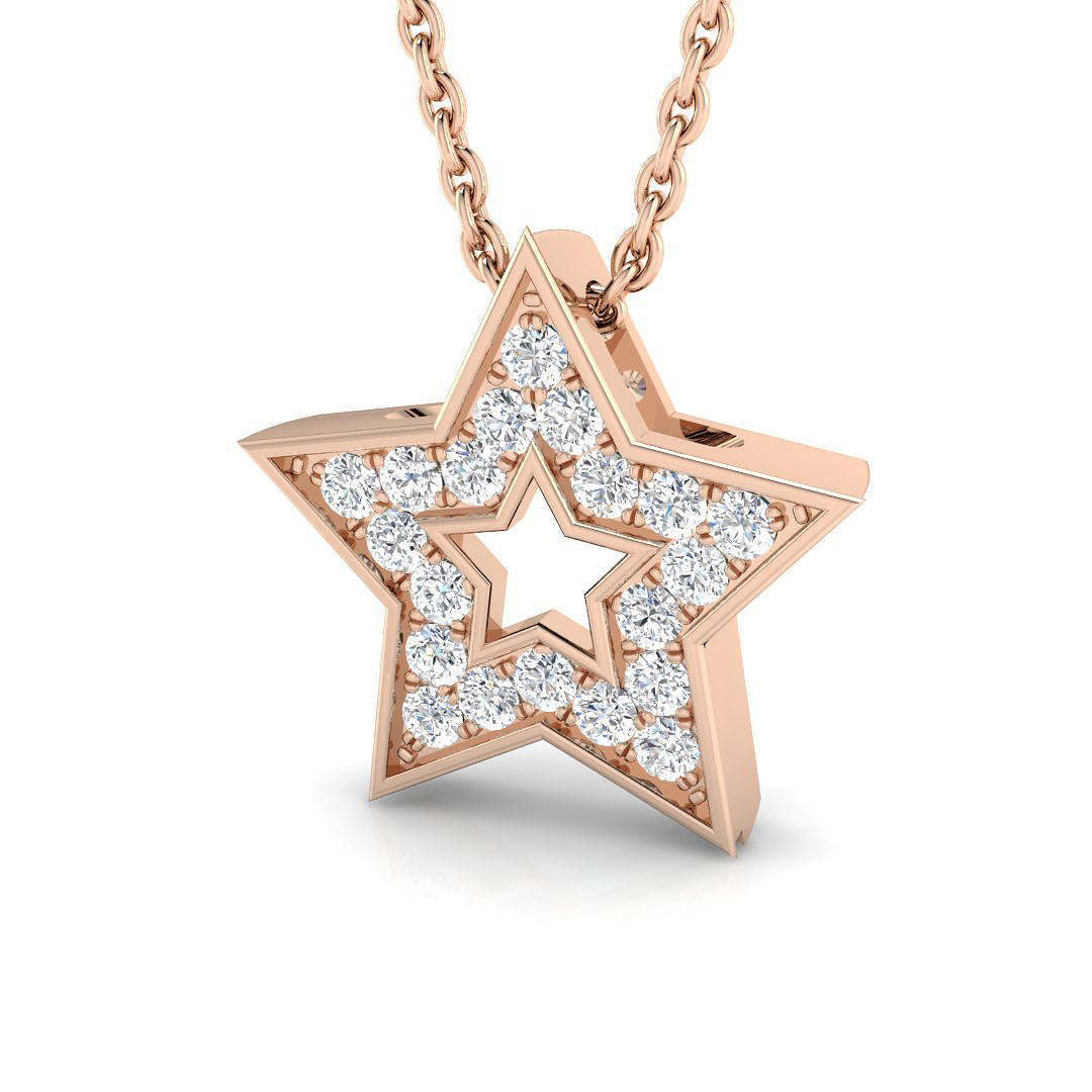 SP5546 — Pendant - 9k Rose Gold