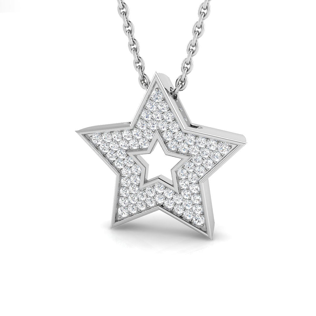 SP5547 — Pendant - 9k White Gold
