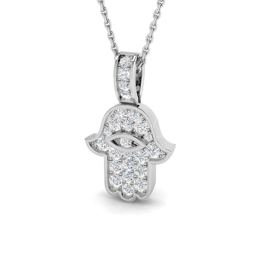 SP5560 — Pendant - 9k White Gold