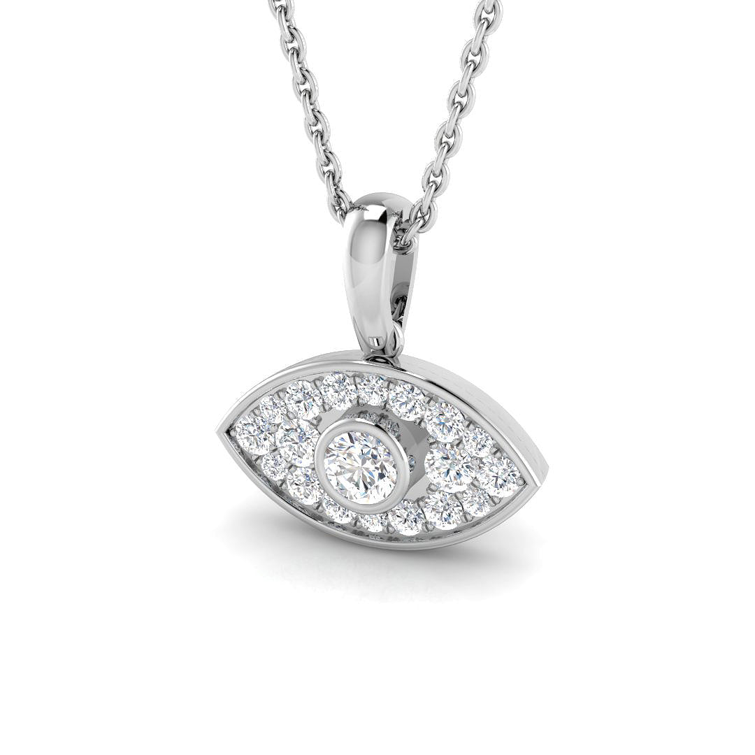 SP5567 — Pendant - 9k White Gold