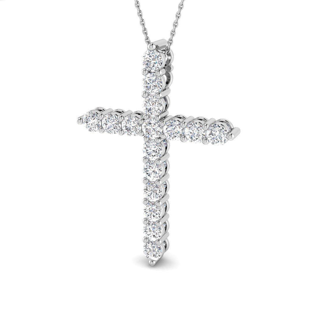 SP5614 — Cross - 9k White Gold