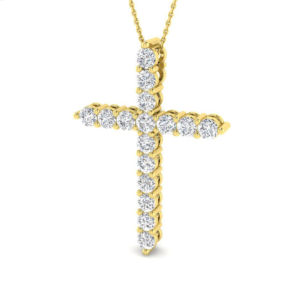 SP5614 — Cross - 9k Yellow Gold