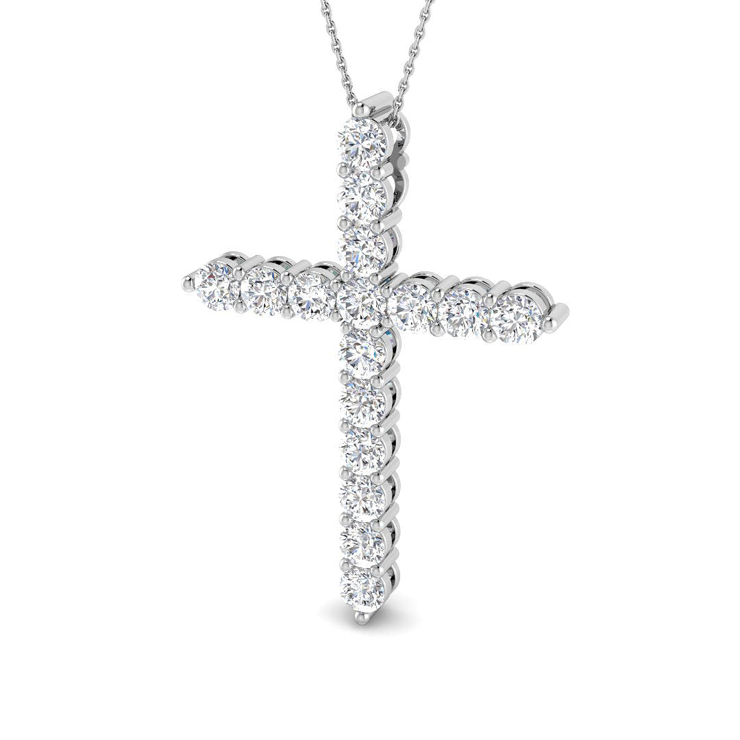 SP5619 — Cross - 9k White Gold