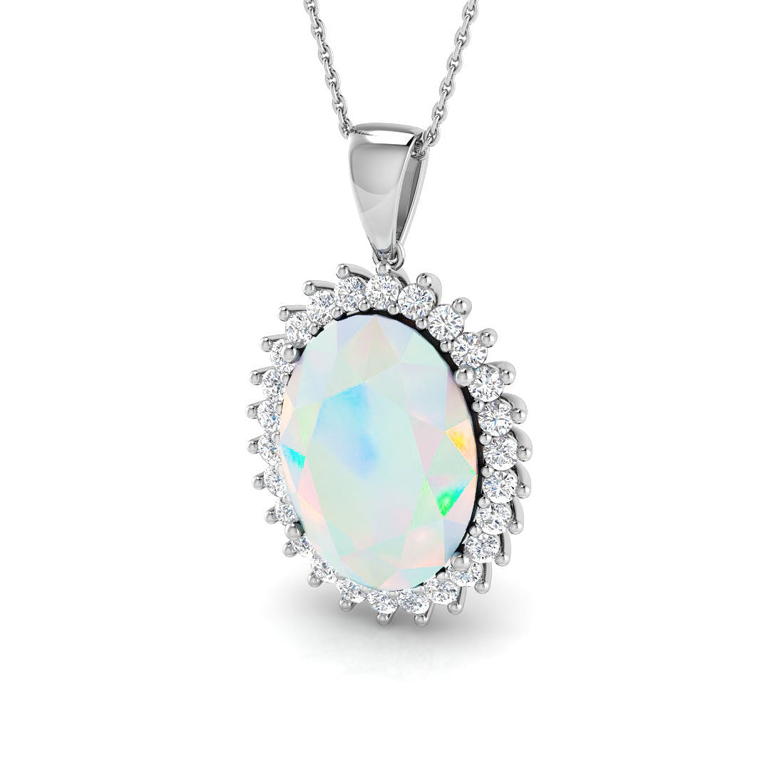 SP5646 — Pendant - 9k White Gold