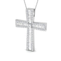 SP5650 — Cross - 9k White Gold