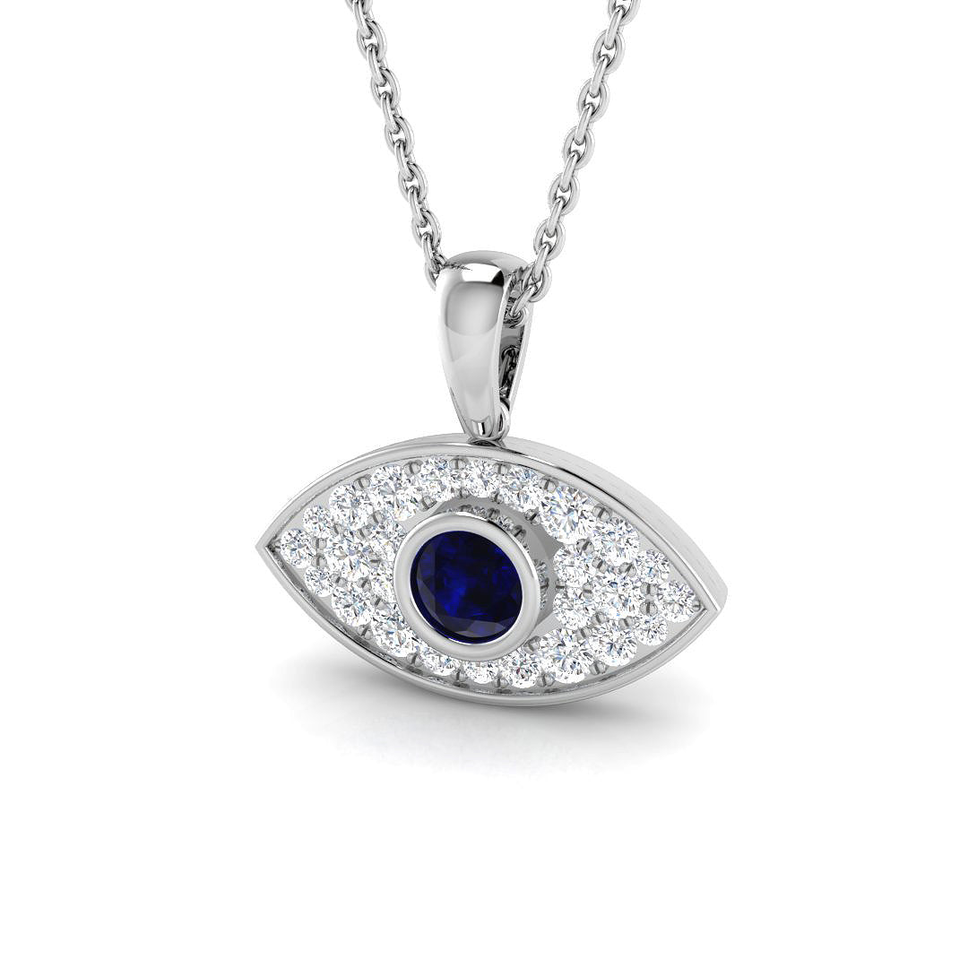 SP5656 — Pendant - 9k White Gold
