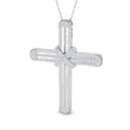 SP5662 — Cross - 9k White Gold