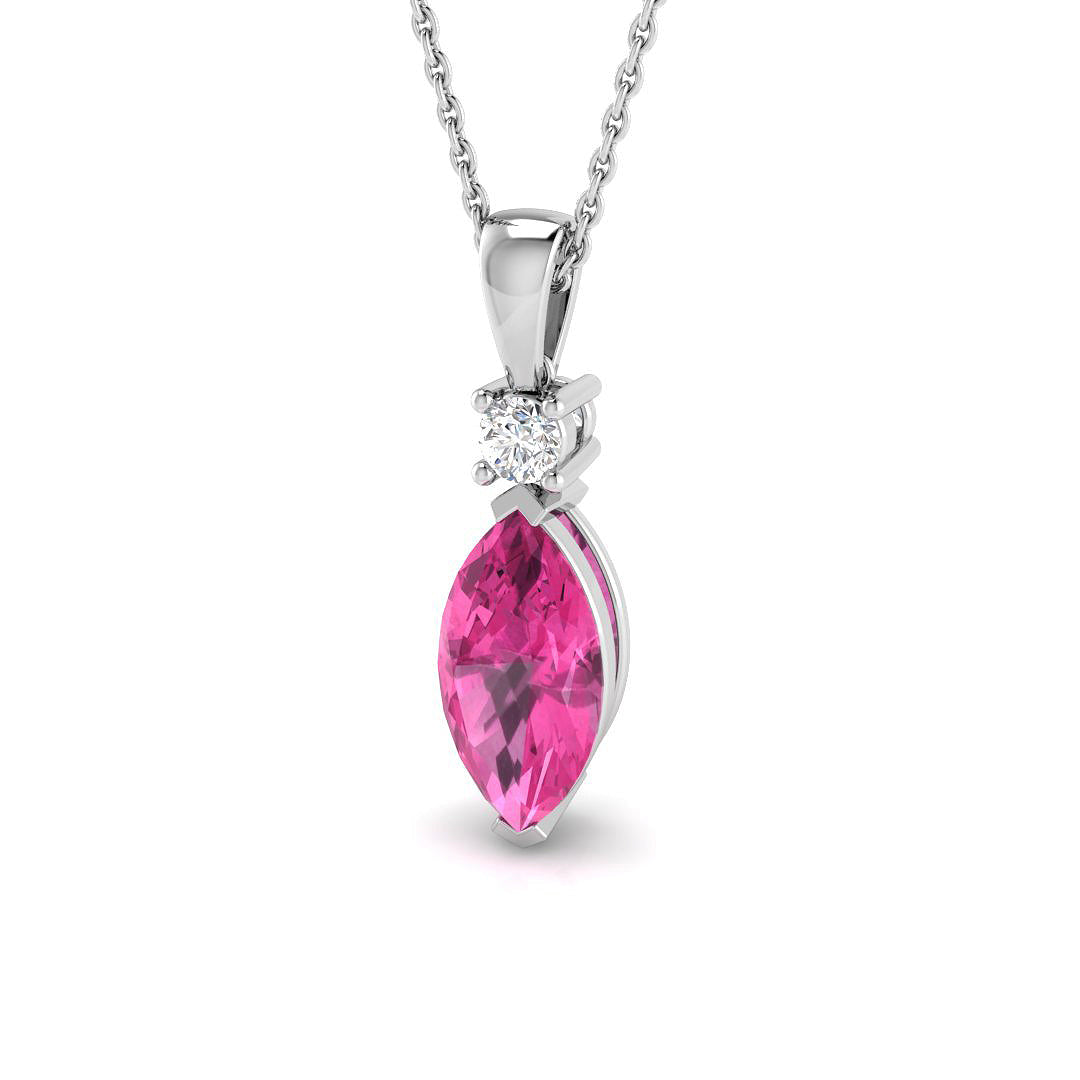 SP5669 — Pendant - 9k White Gold