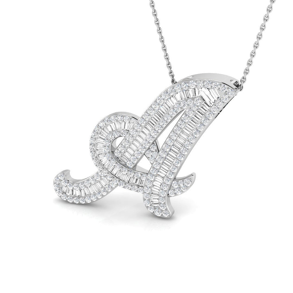SP5697-A — Pendant - 9 KT White Gold