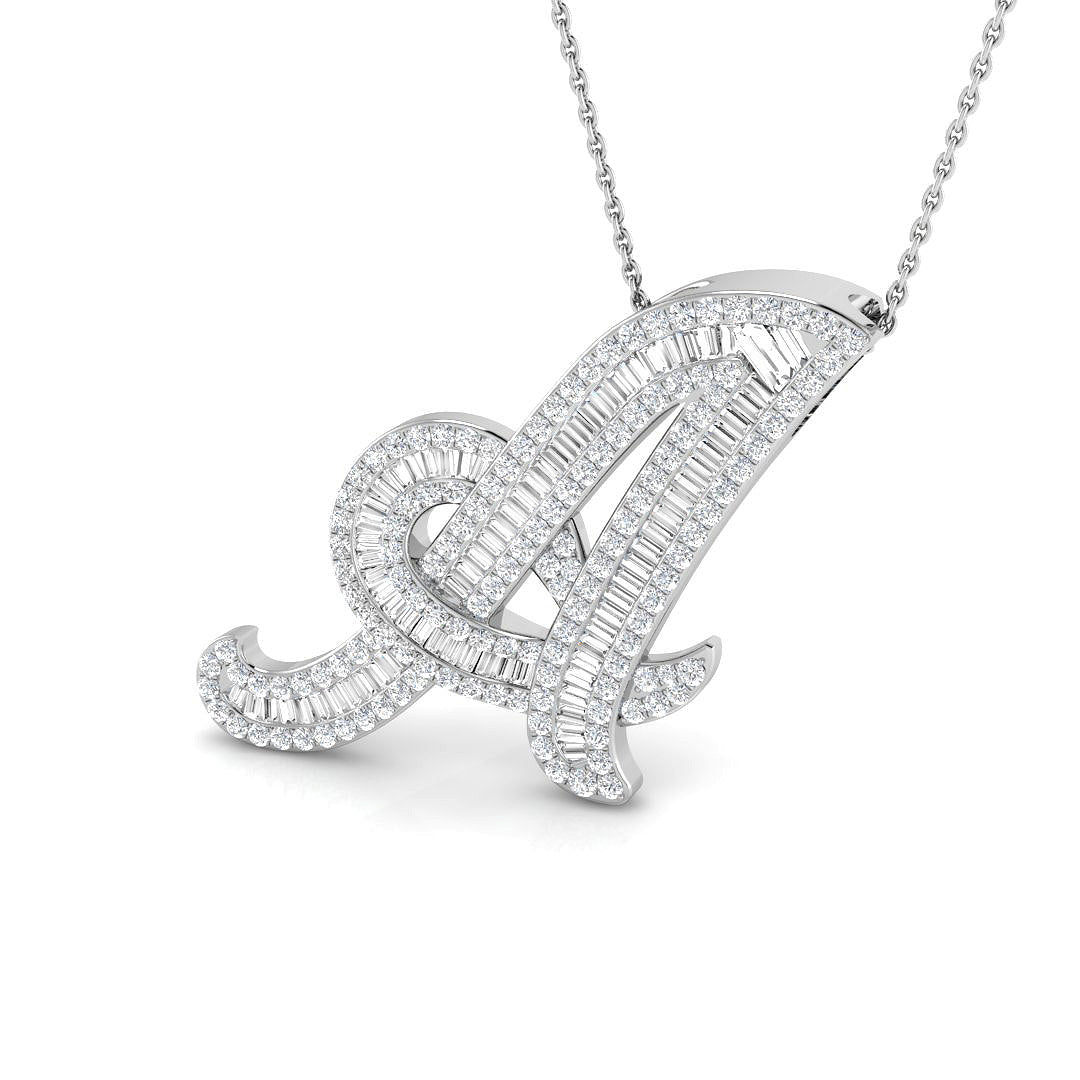 SP5697-A — Pendant - 9 KT White Gold