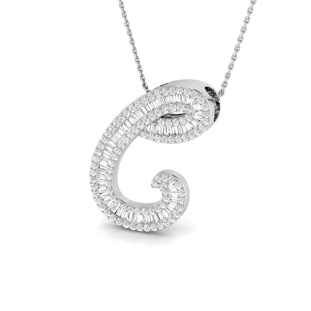 SP5697-C — Pendant - 9 KT White Gold