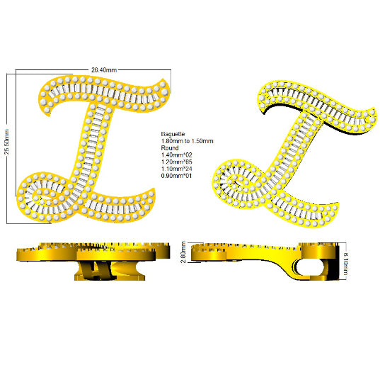 SP5697-I — Pendant - 9k Yellow Gold detail