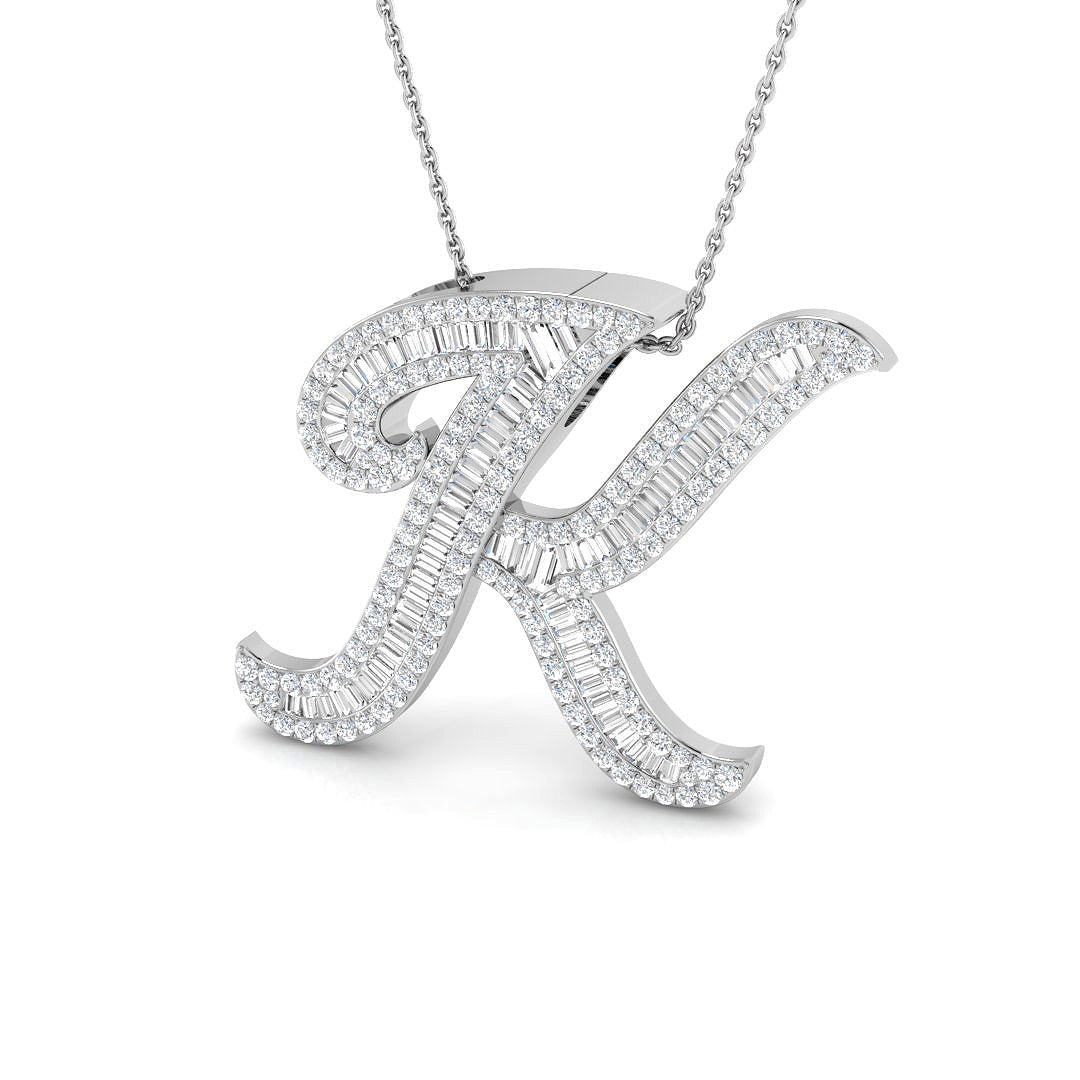 SP5697-K — Pendant - 9k White Gold
