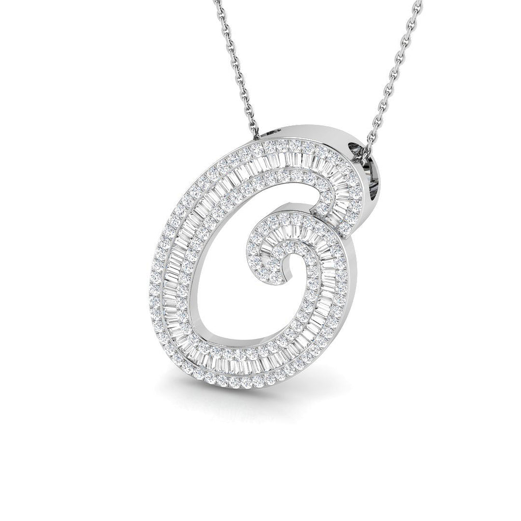 SP5697-O — Pendant - 9k White Gold