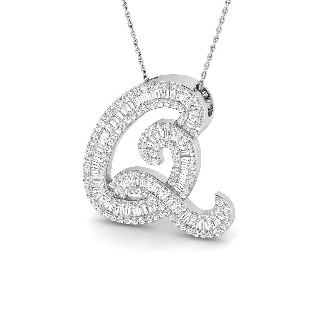 SP5697-Q — Pendant - 9k White Gold
