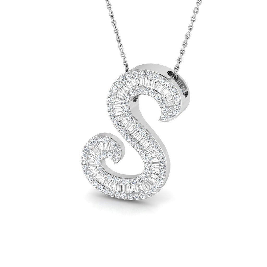 SP5697-S — Pendant - 9 KT White Gold