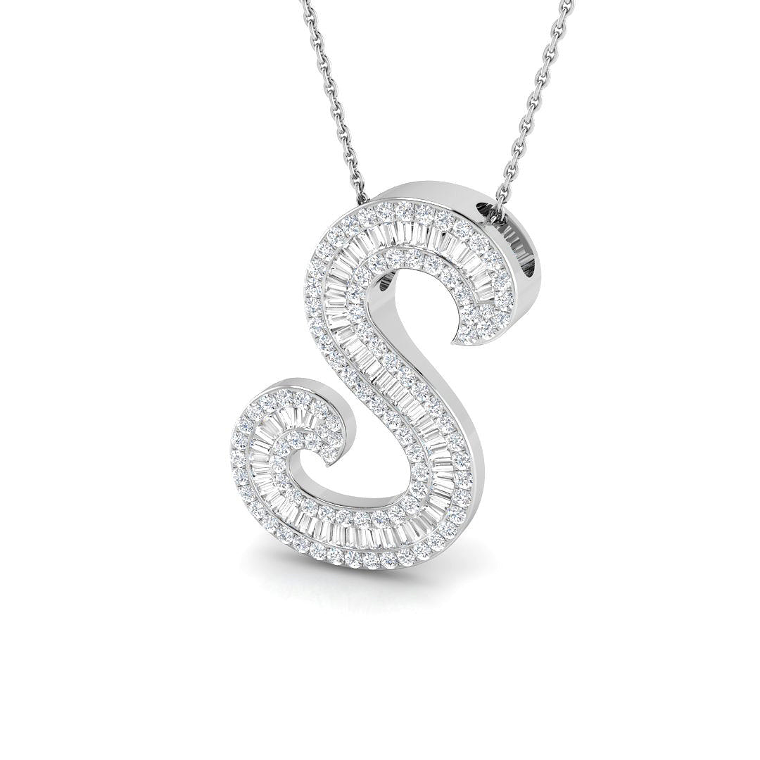SP5697-S — Pendant - 9 KT White Gold