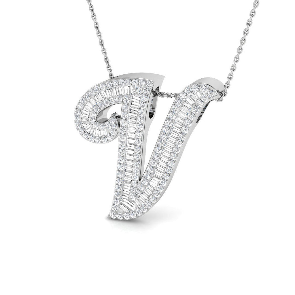 SP5697-V — Pendant - 9k White Gold
