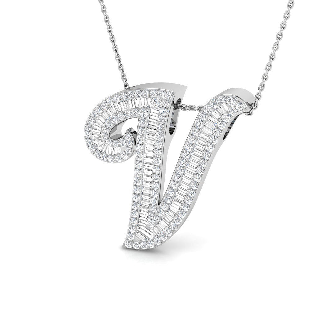 SP5697-V — Pendant - 9k White Gold