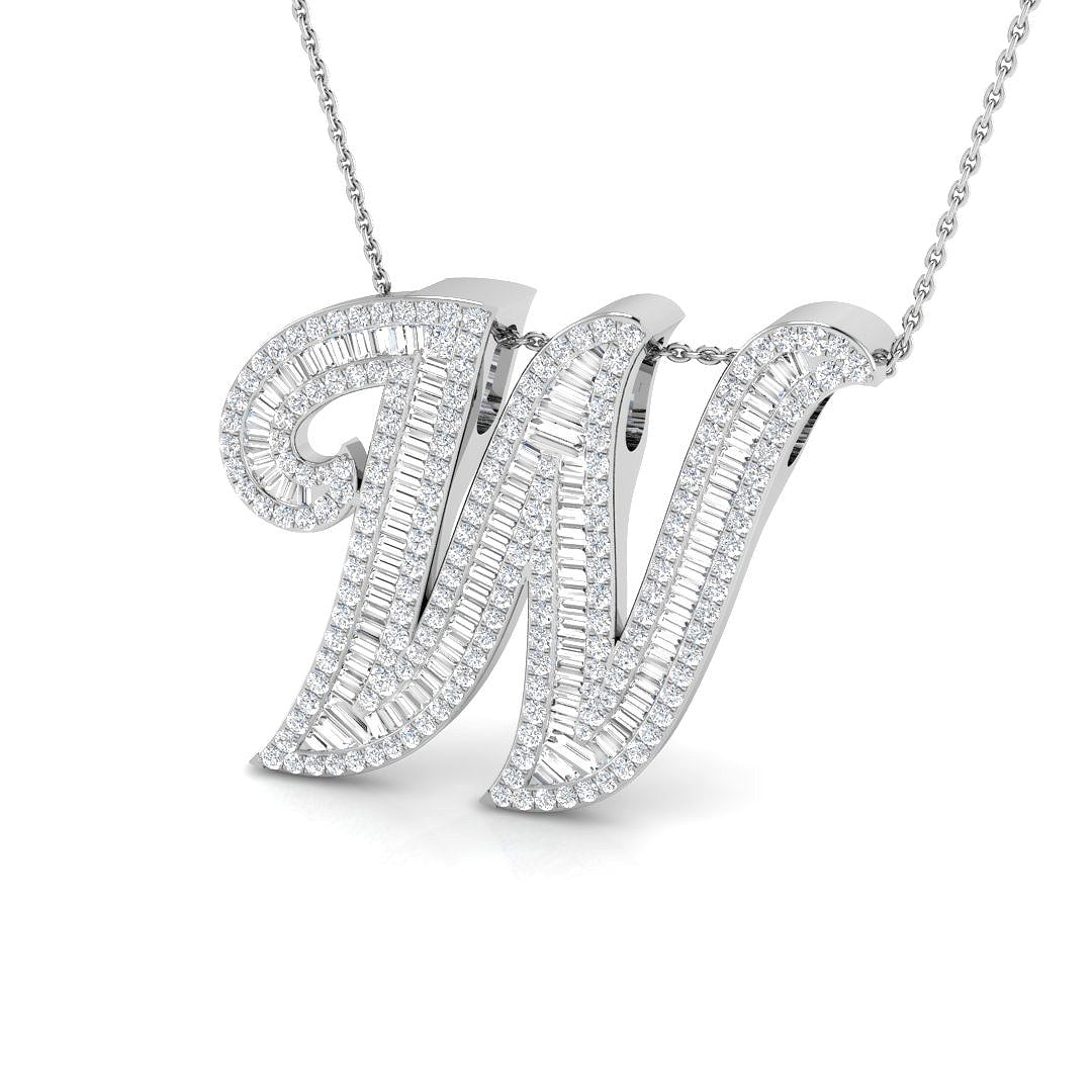 SP5697-W — Pendant - 9k White Gold