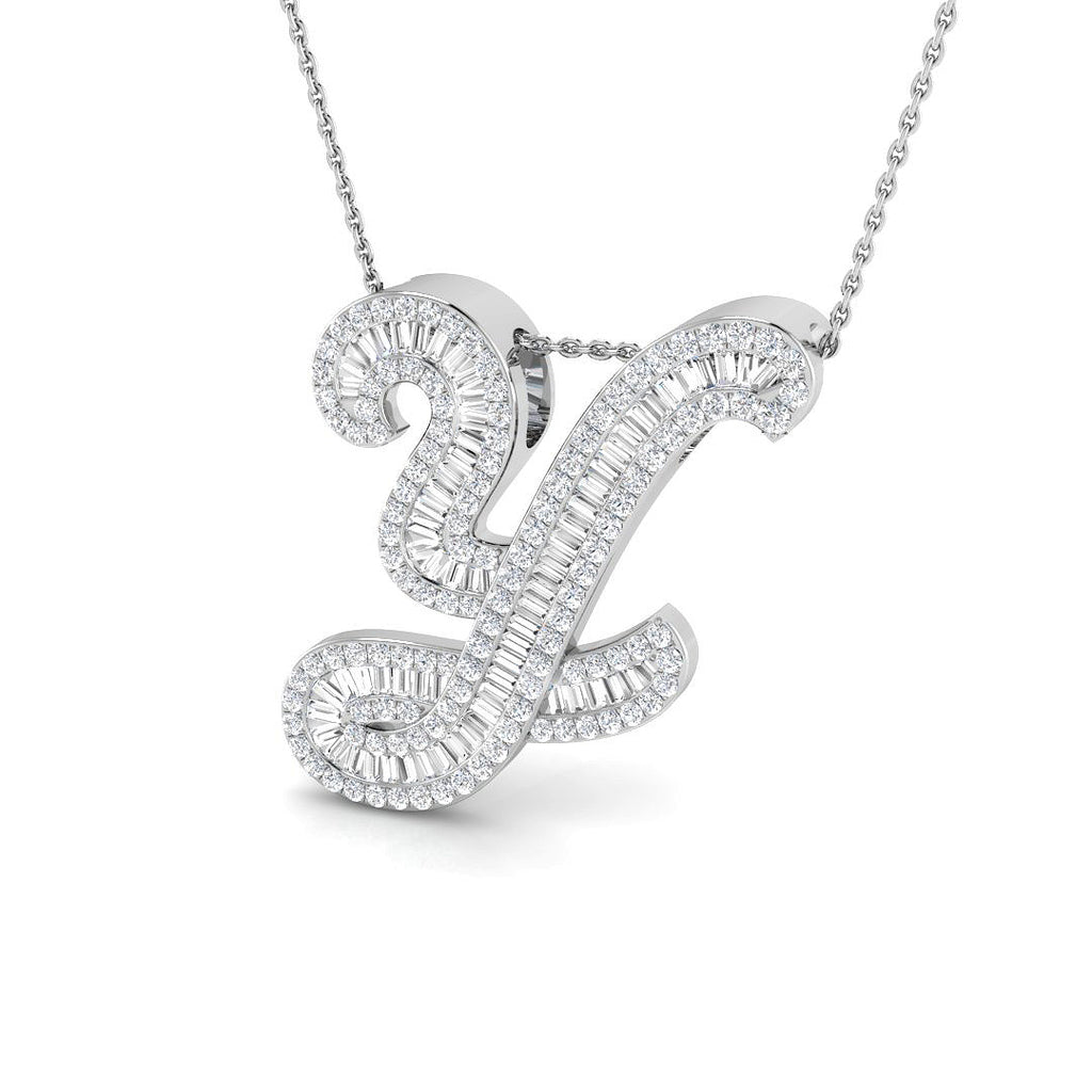 SP5697-Y — Pendant - 9k White Gold