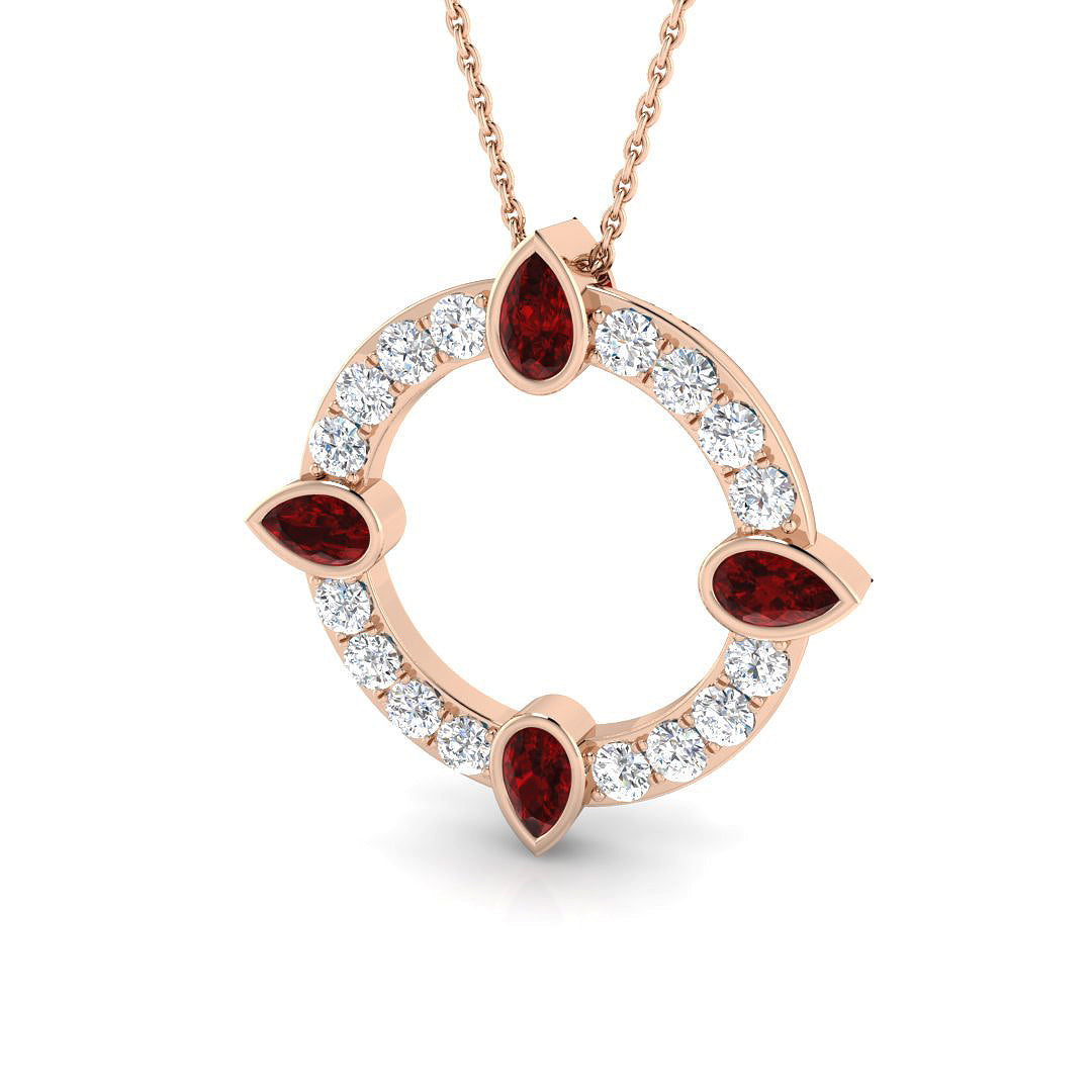 SP5726 — Pendant - 9k Rose Gold