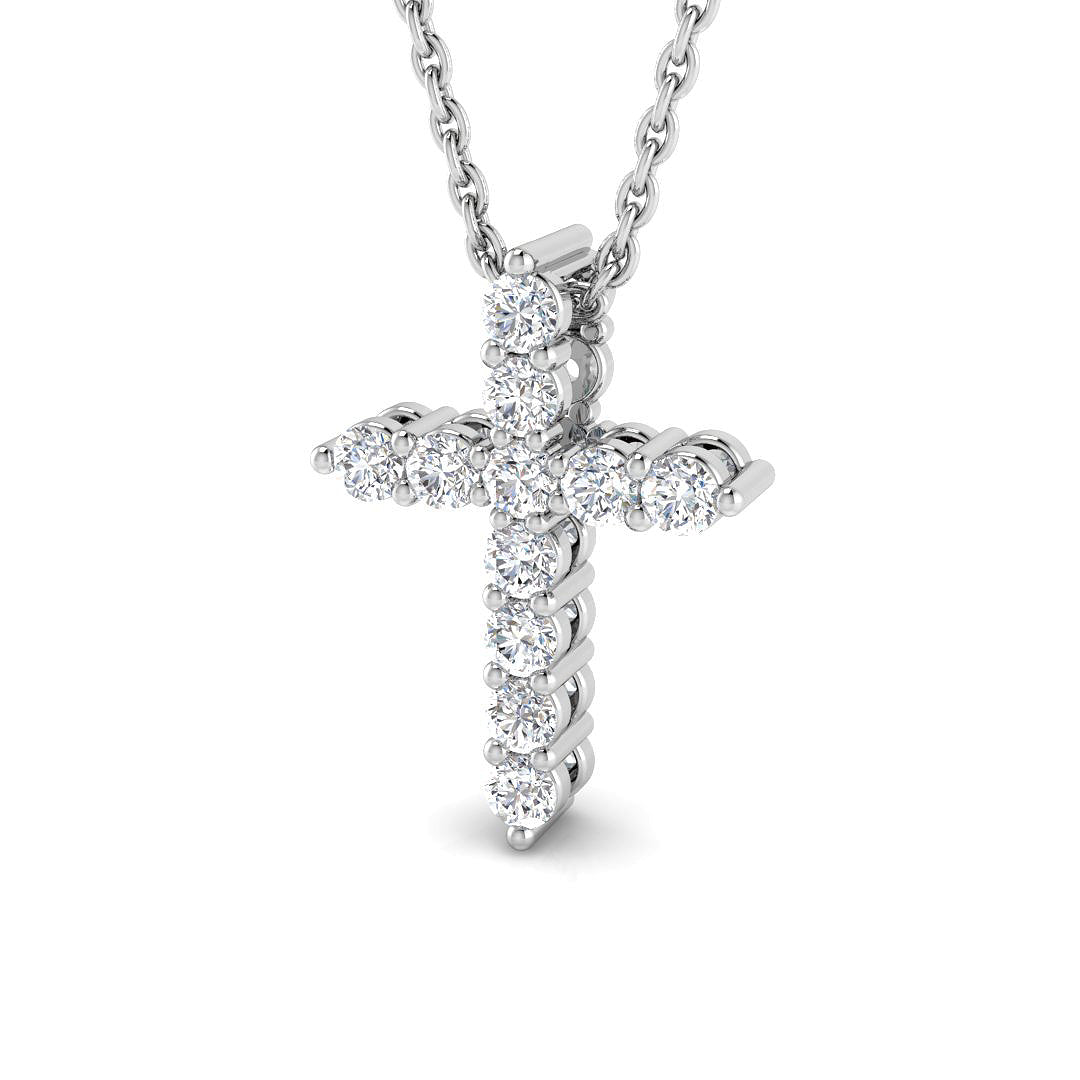 SP5731 — Cross - 9k White Gold