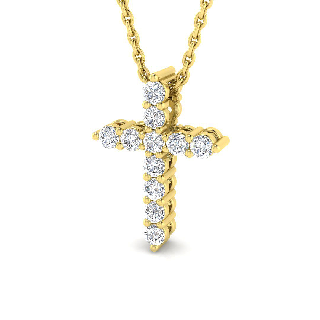 SP5731 — Cross - 9k Yellow Gold