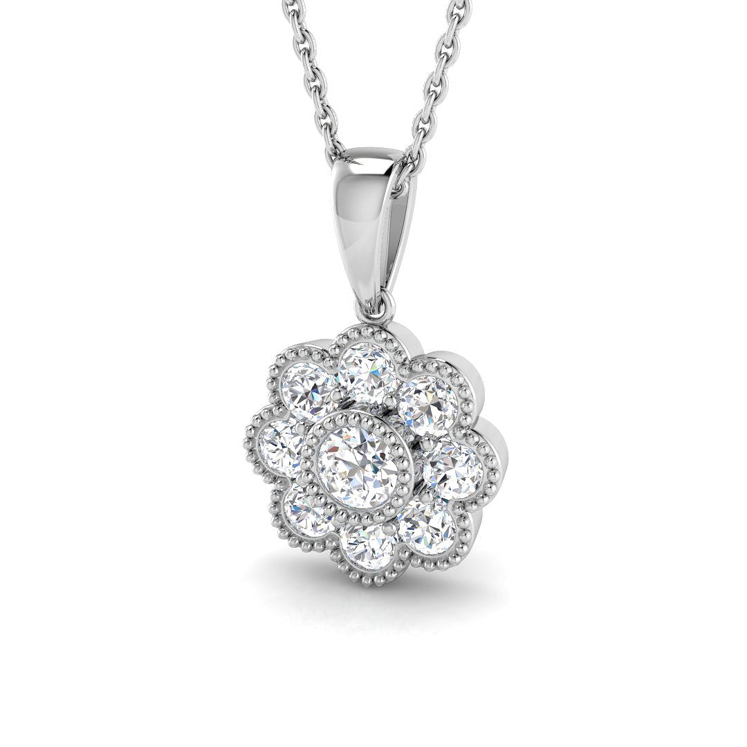 SP5733 — Pendant - 9k White Gold