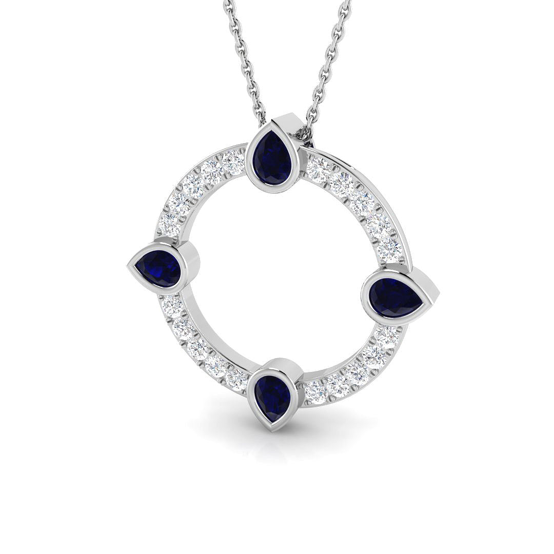 SP5770 — Pendant - 9k White Gold