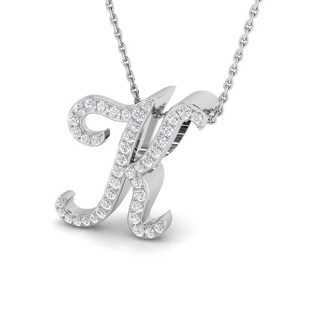 SP5820-K — Pendant - 9k White Gold