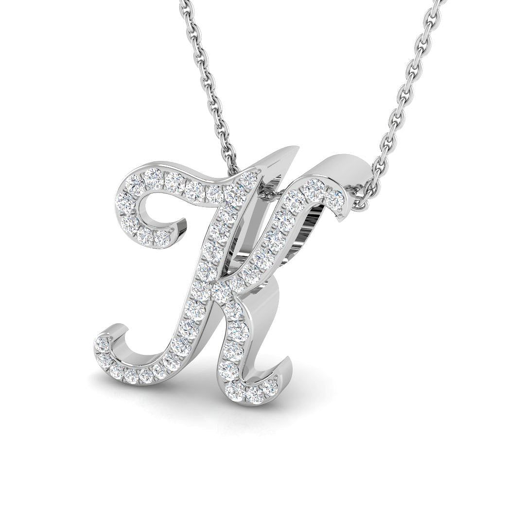 SP5820-K — Pendant - 9k White Gold