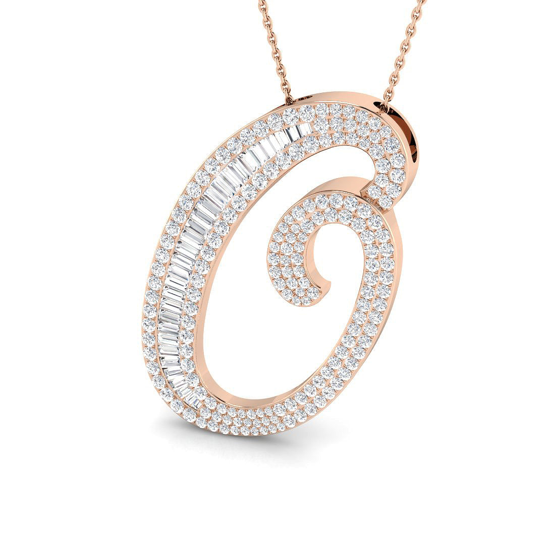 SP5867-O — Pendant - 9k Rose Gold