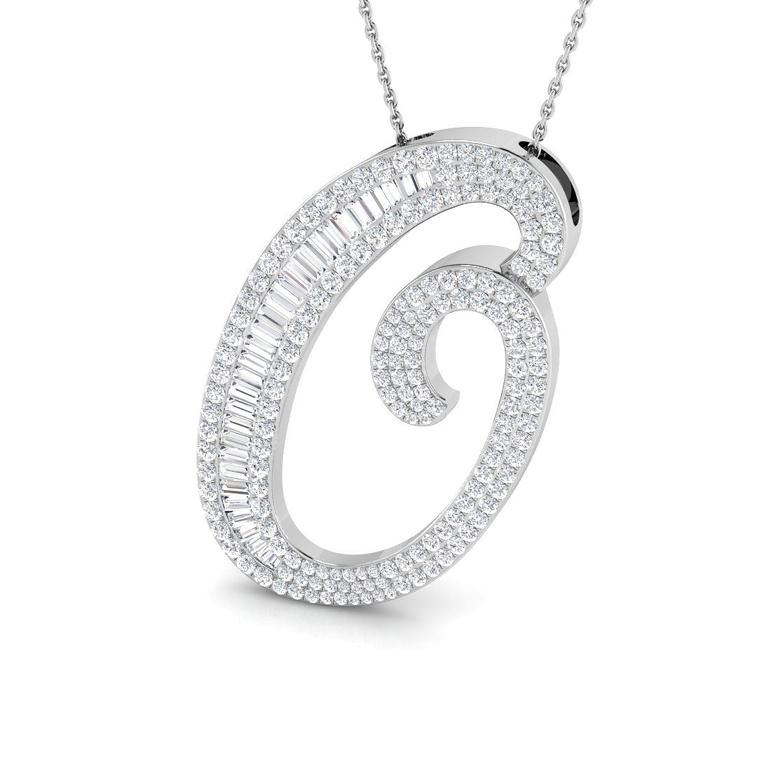 SP5867-O — Pendant - 9k White Gold
