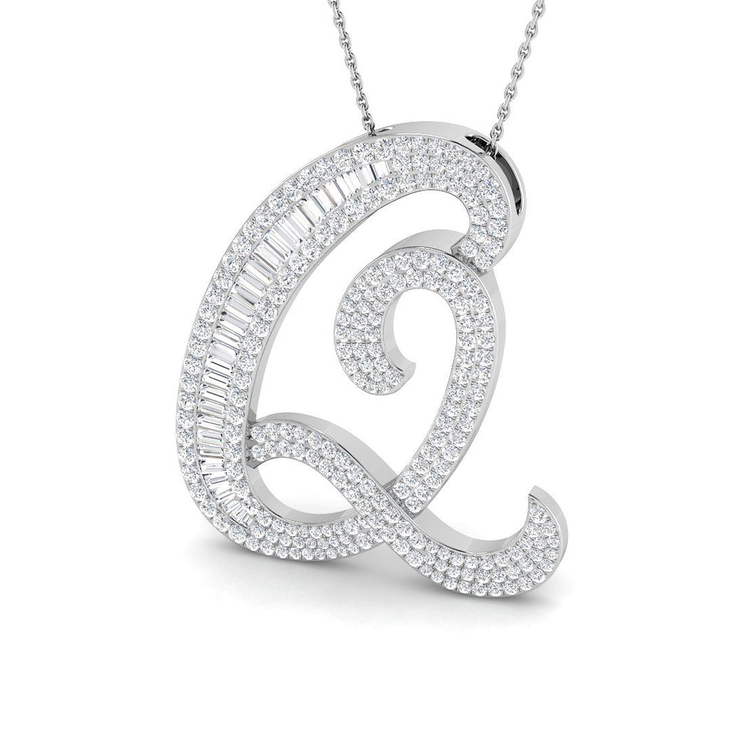SP5867-Q — Pendant - 9k White Gold