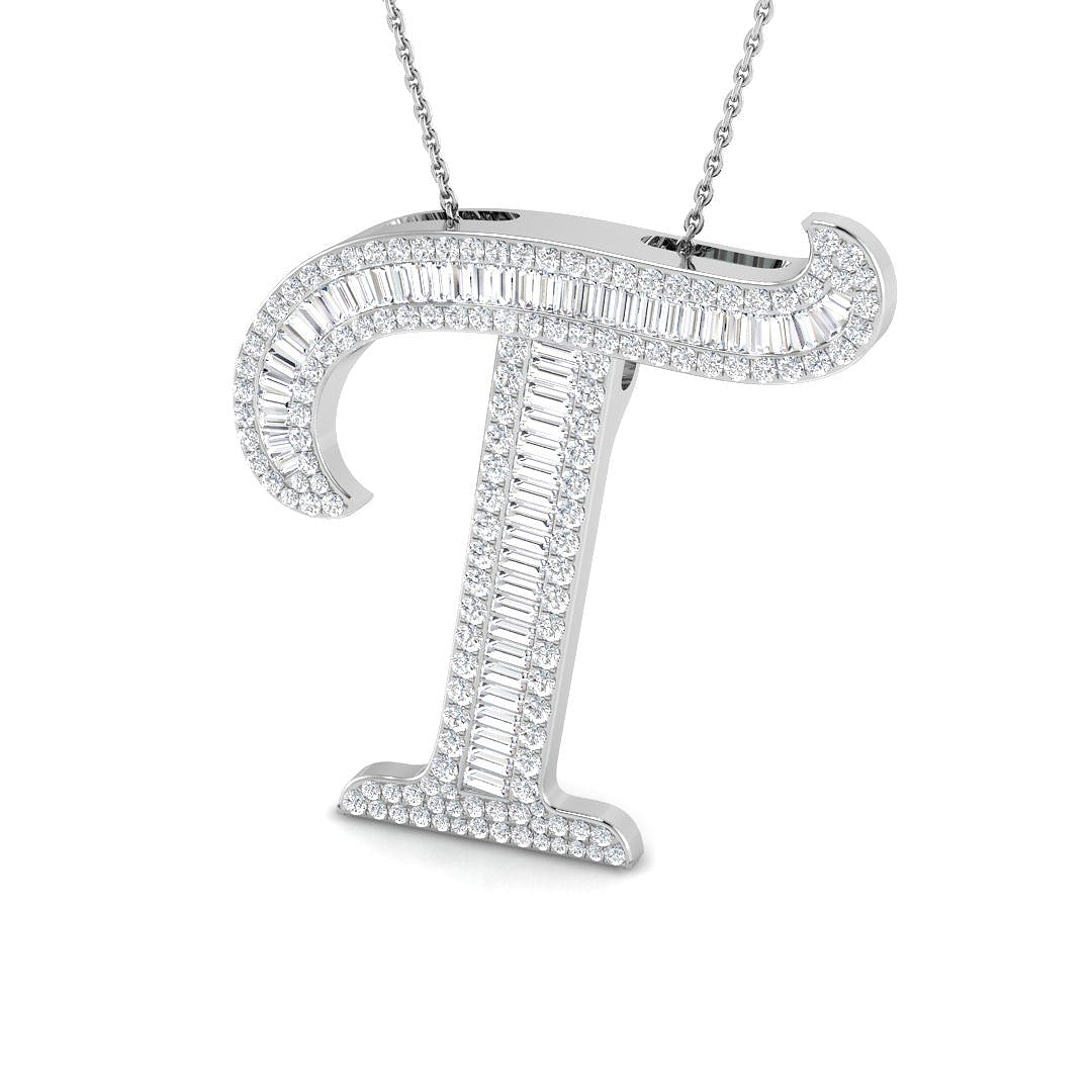 SP5867-T — Pendant - 9k White Gold