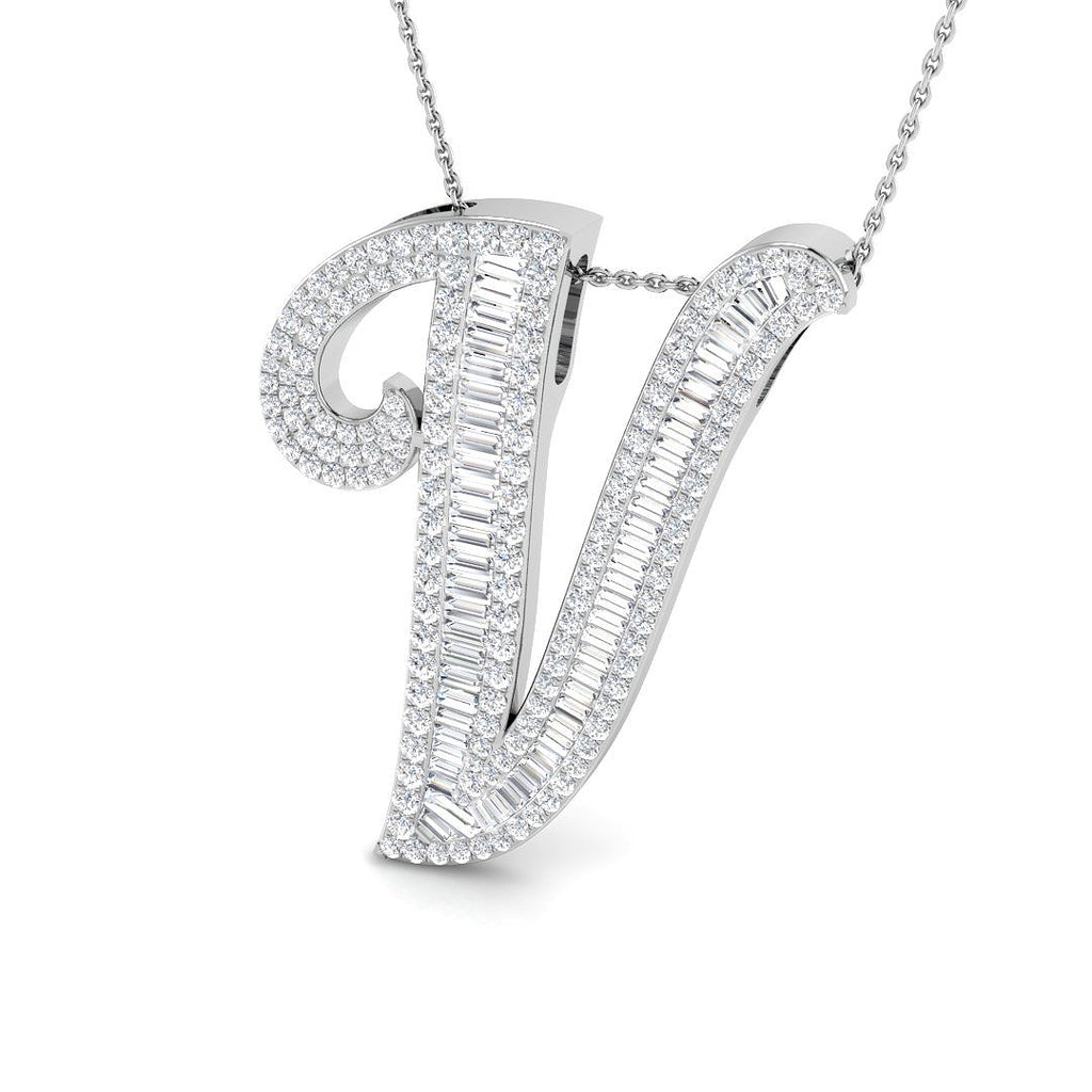 SP5867-V — Pendant - 9k White Gold