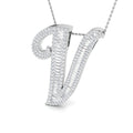 SP5867-V — Pendant - 9k White Gold