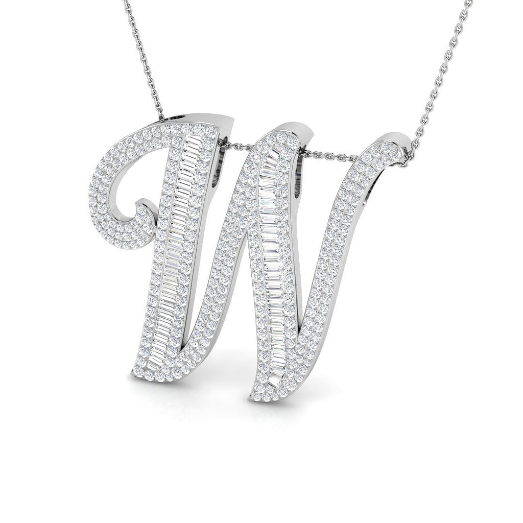 SP5867-W — Pendant - 9k White Gold