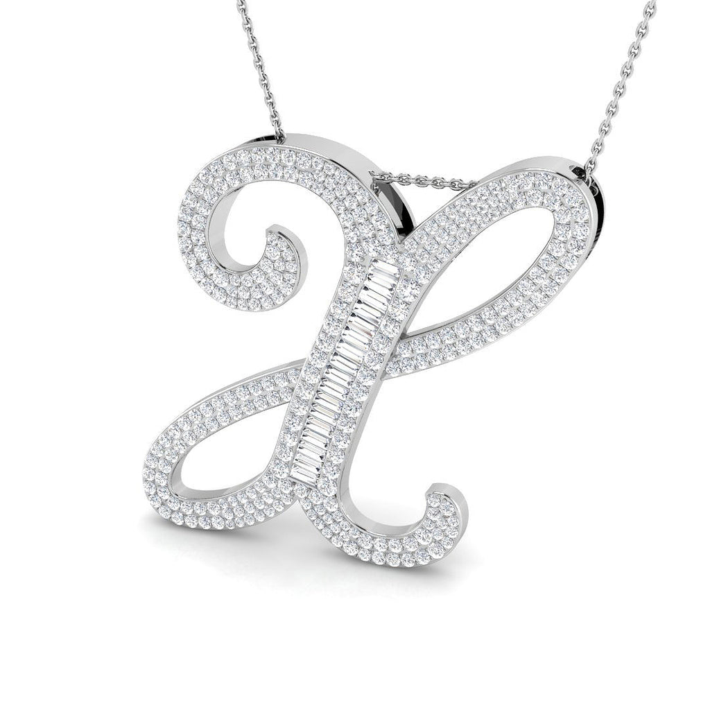 SP5867-X — Pendant - 9k White Gold